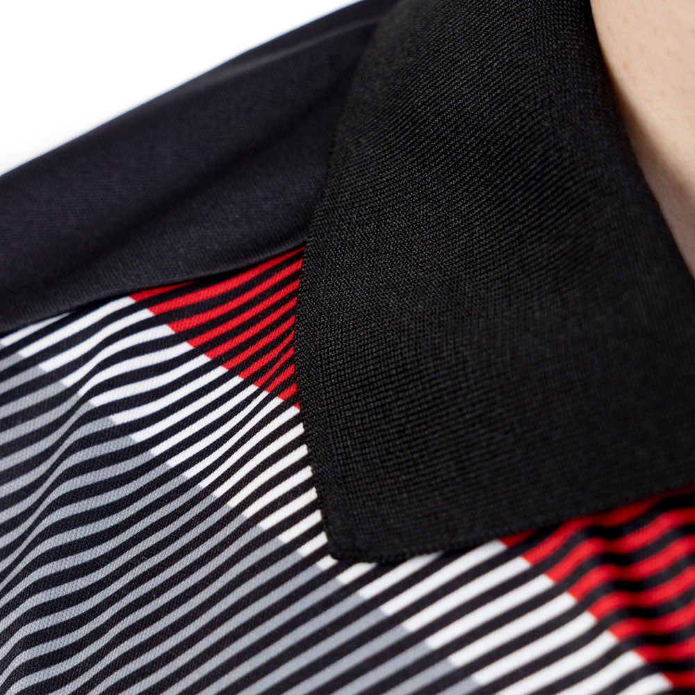 Andro Shirt Ataxa Zwart/Rood