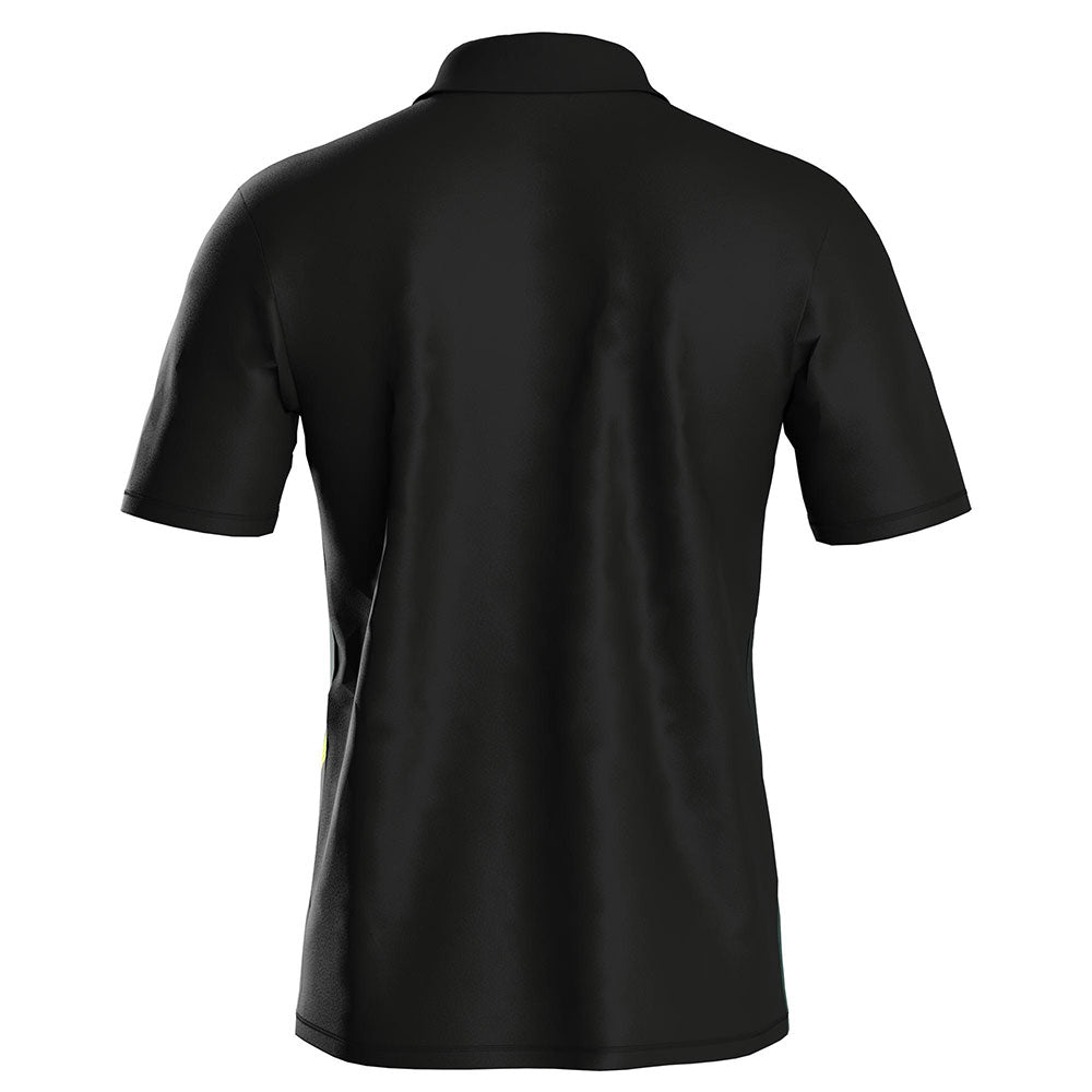 Andro Shirt Ataxa Zwart/Geel