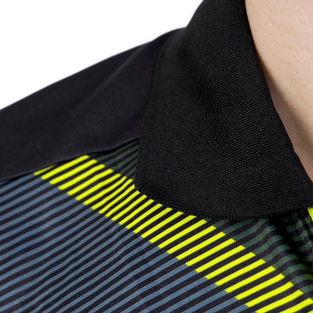 Andro Shirt Ataxa Zwart/Geel