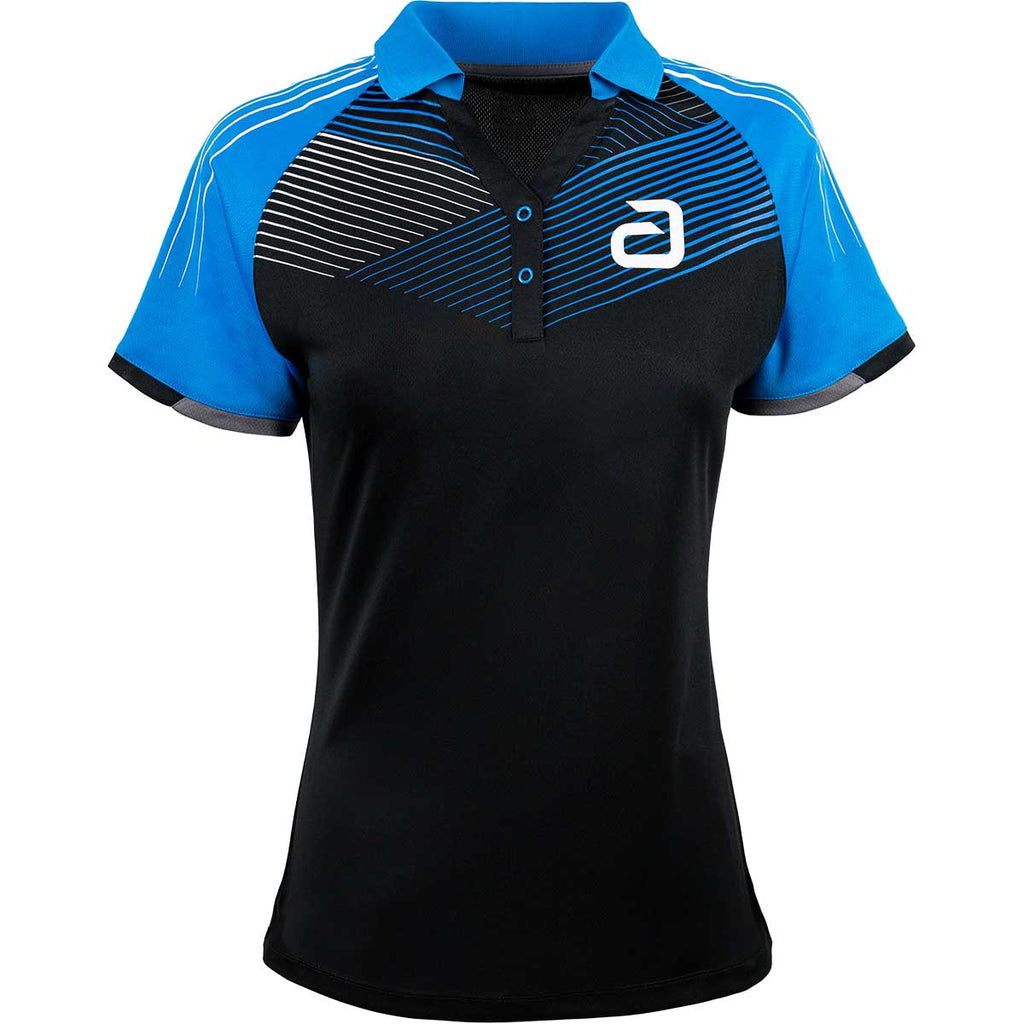 Andro Shirt Avos Women 2026 Zwart/Blauw