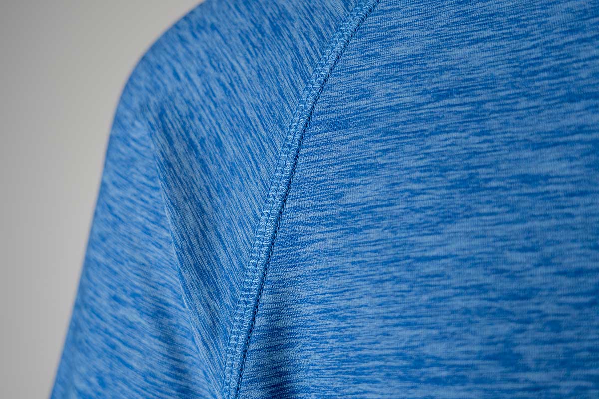 Andro T-Shirt Melange Alpha Blauw Jeans
