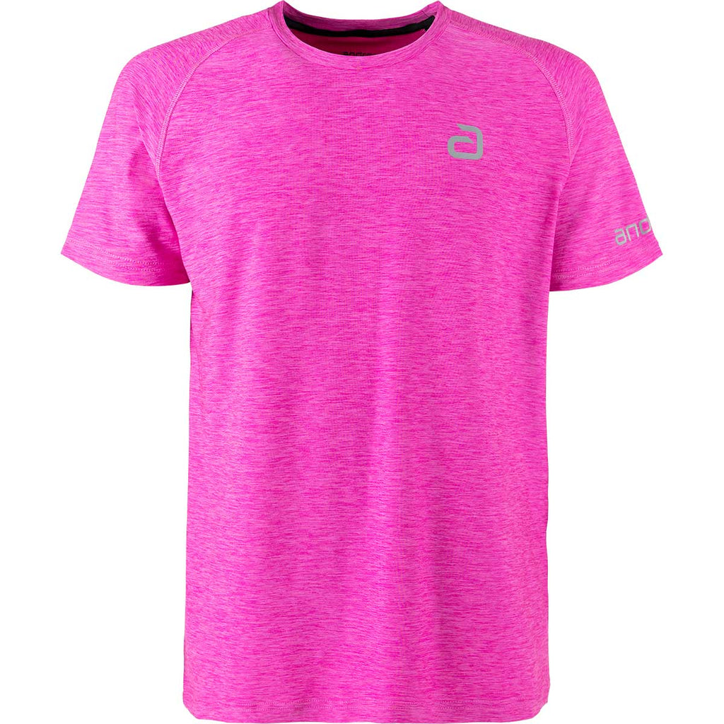 Andro T-Shirt Melange Alpha Roze