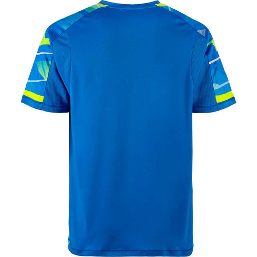 Andro Shirt Sangai Blauw/Geel