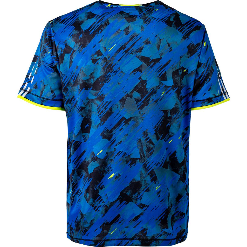 Andro Shirt Tatio Blauw/Geel