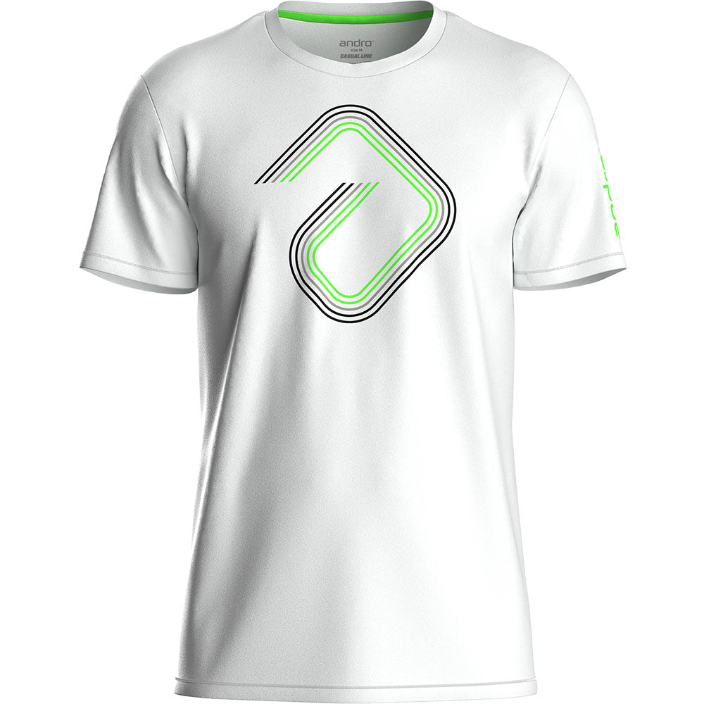 Andro T-Shirt Alpha-T Wit/Groen