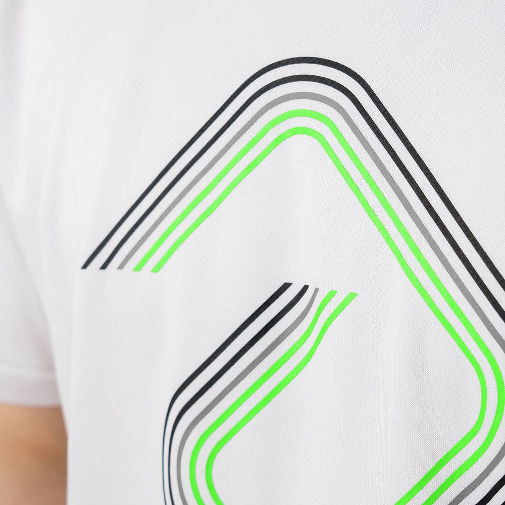 Andro T-Shirt Alpha-T Wit/Groen