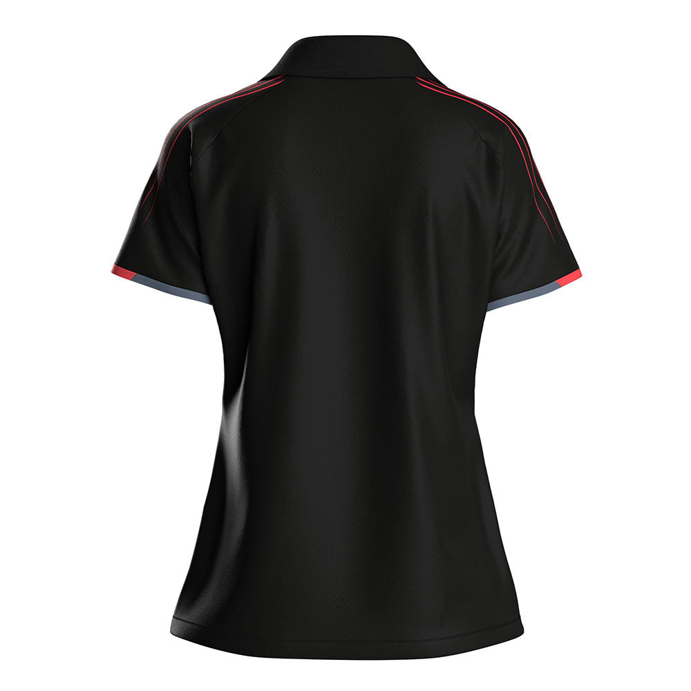 Andro Shirt Avos Women Zwart/Rood
