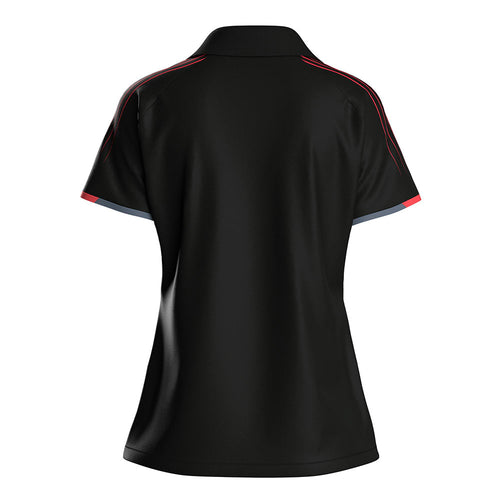 Andro Shirt Avos Women Zwart/Rood