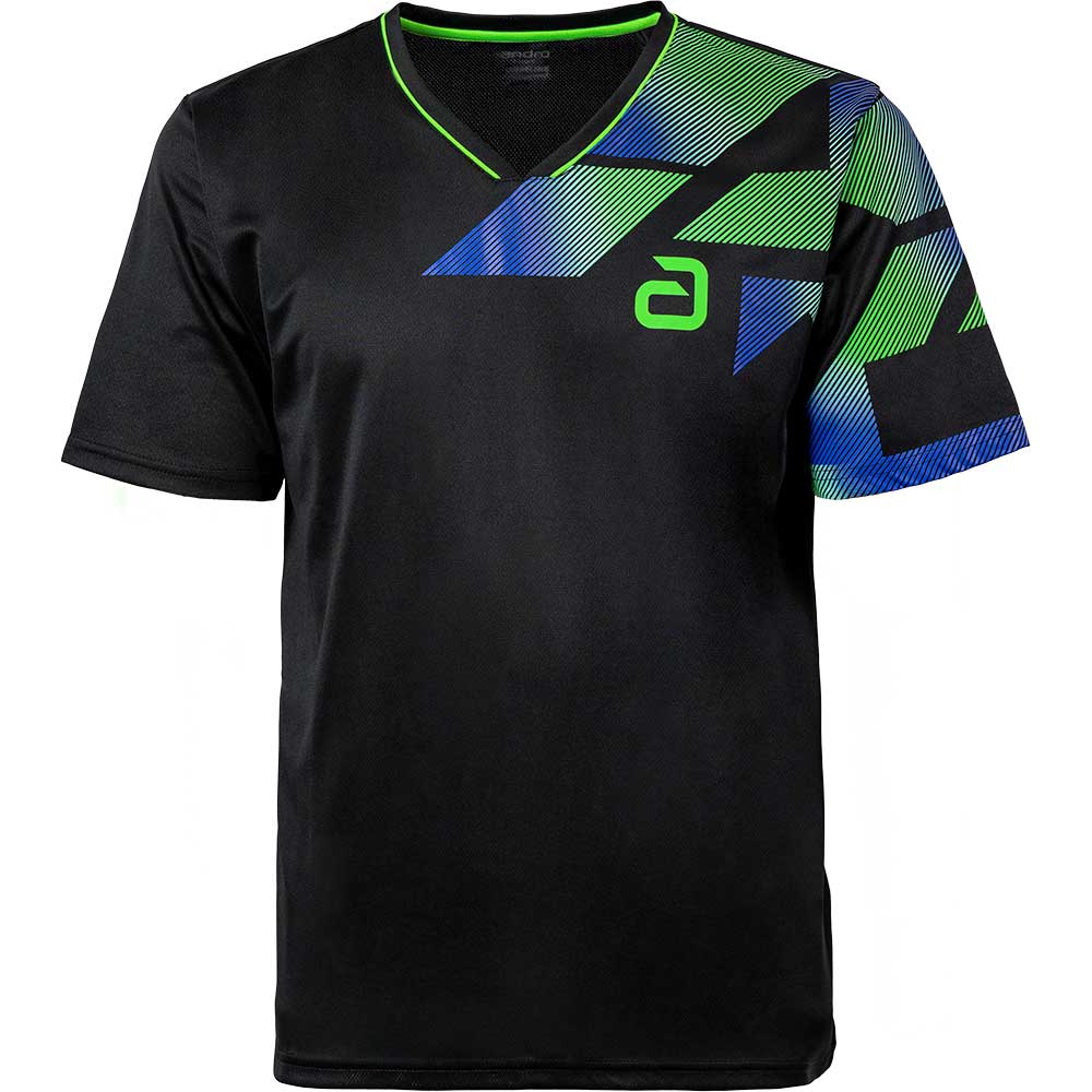 Andro Shirt Benzon Zwart/Groen