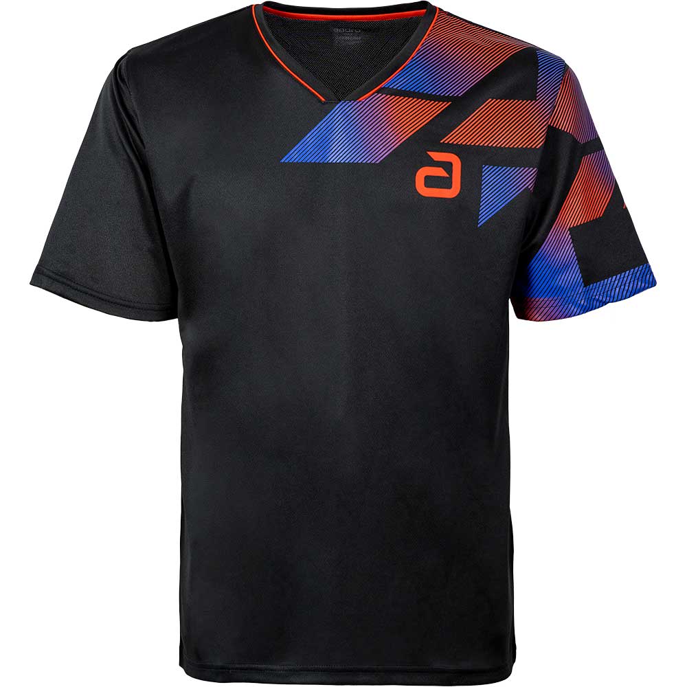 Andro Shirt Benzon Zwart/Rood