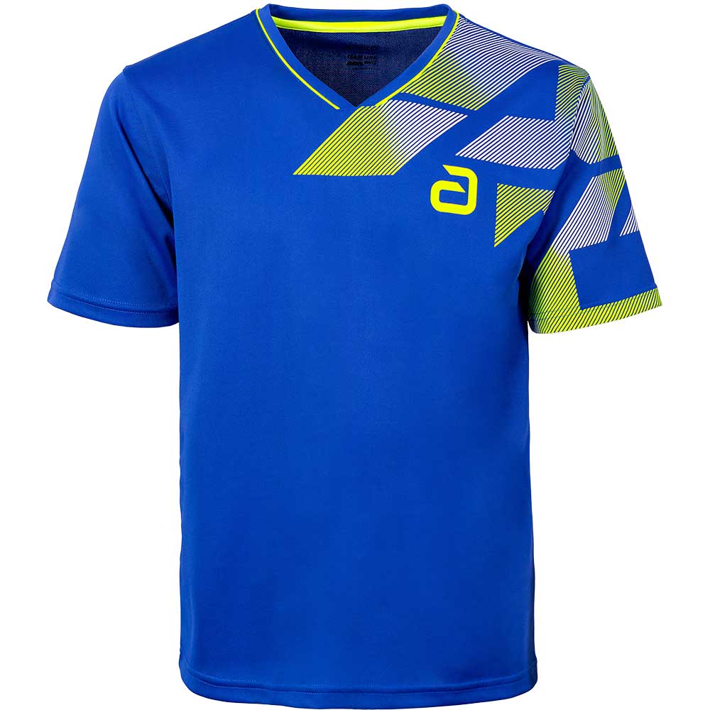 Andro Shirt Benzon Blauw/Geel