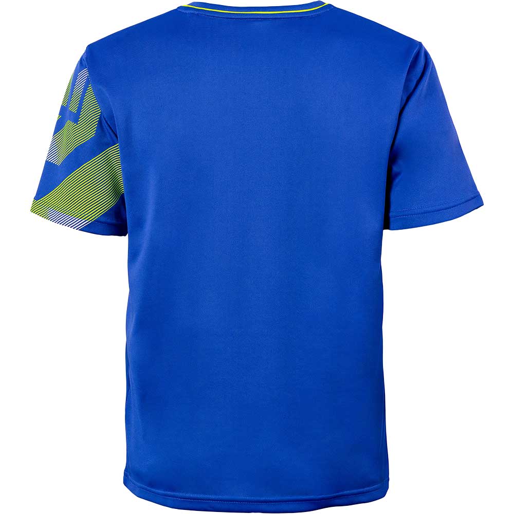 Andro Shirt Benzon Blauw/Geel