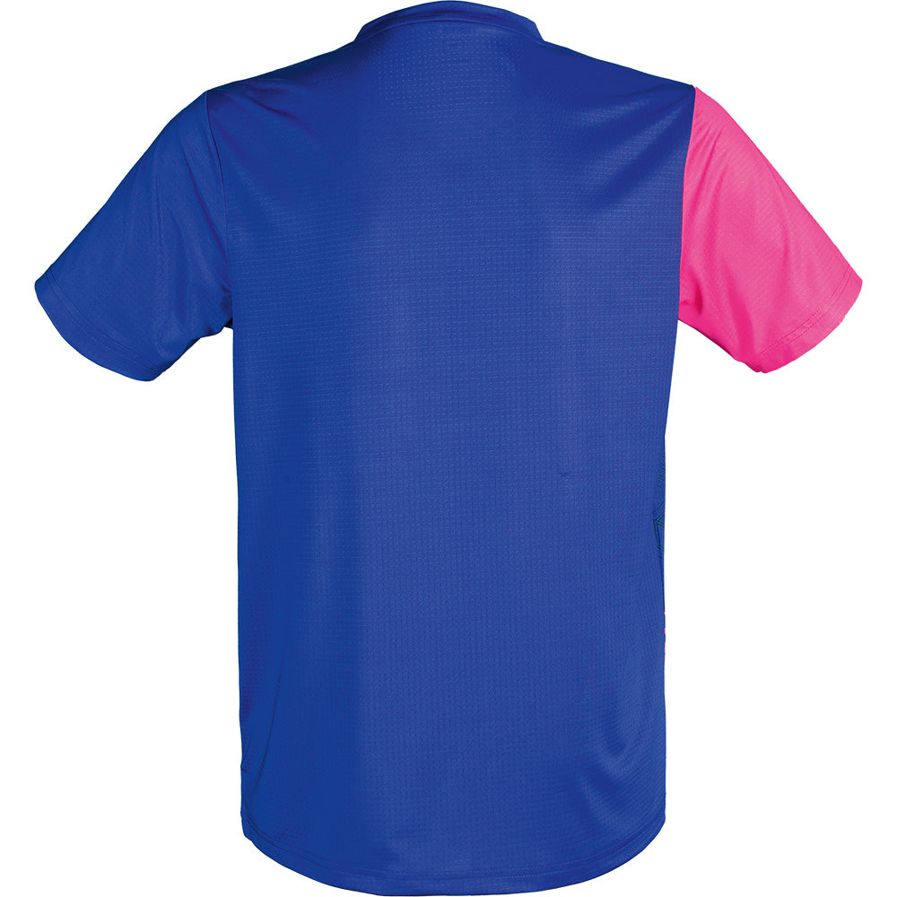 Tibhar TT-Shirt Azur Roze/Geel/Blauw