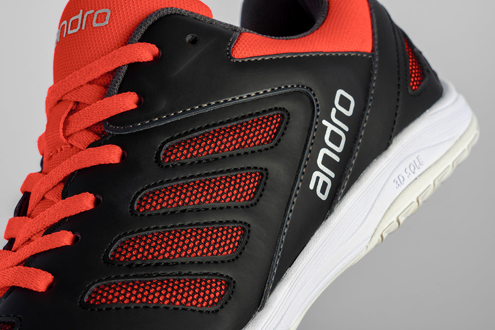 Andro Schoenen Cross Step 2 Zwart/Rood