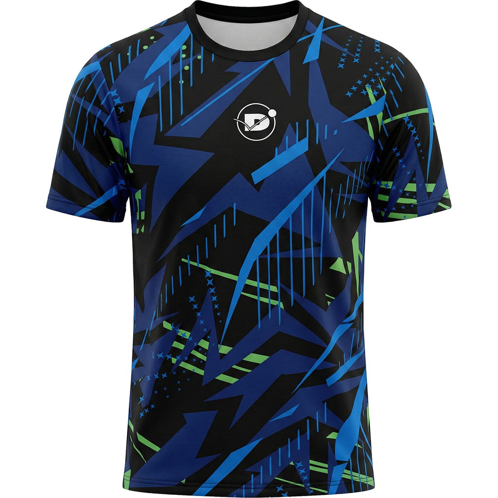 Dandoy T-Shirt Flash Blauw/Groen