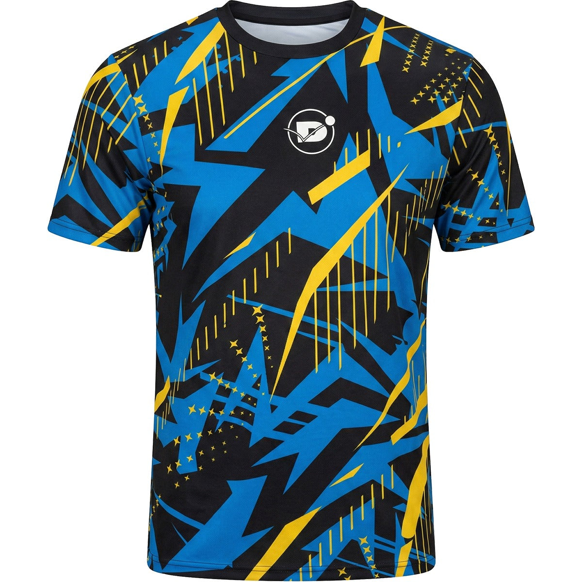 Dandoy T-Shirt Flash Blauw/Geel