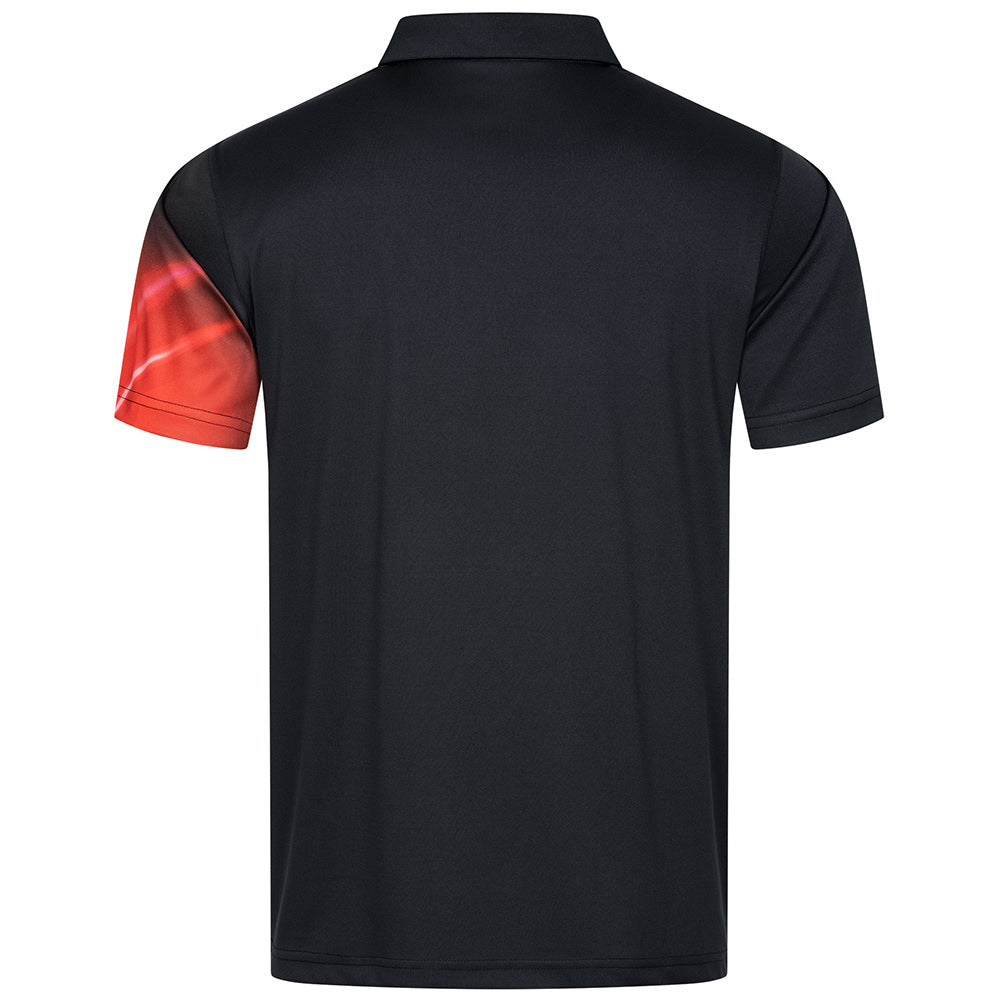 Donic Shirt Flame Zwart/Rood