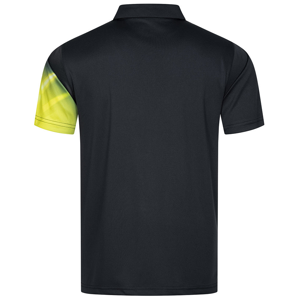 Donic Shirt Flame Zwart/Geel