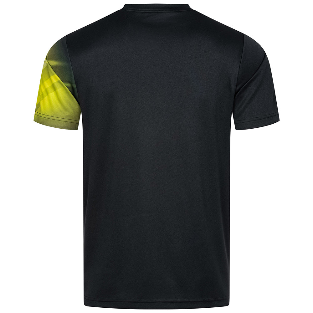 Donic T-Shirt Drop Zwart/Geel