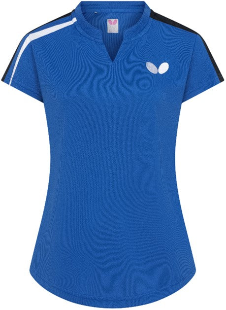 Butterfly Shirt Ikoma Lady Blue