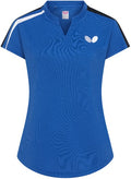 Butterfly Shirt Ikoma Lady Blue