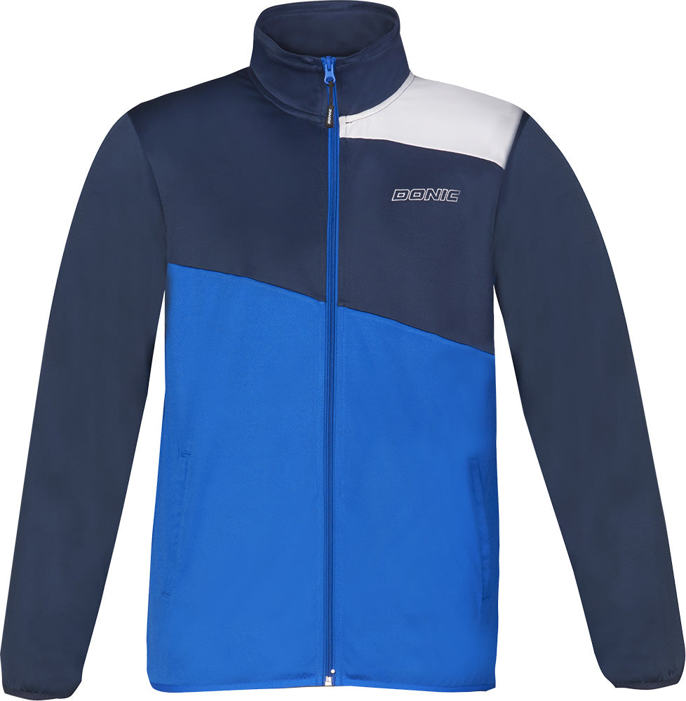 Donic Trainingspak Heat Marine/Royalblauw