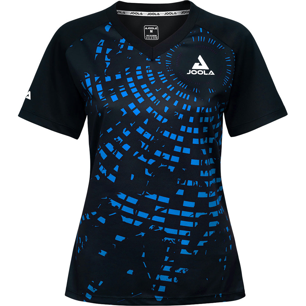 Joola Shirt Centrela Lady Zwart/Blauw