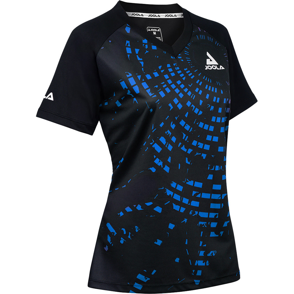 Joola Shirt Centrela Lady Zwart/Blauw