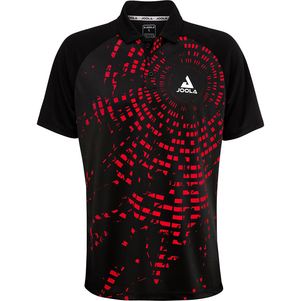 Joola Shirt Centrela Zwart/Rood