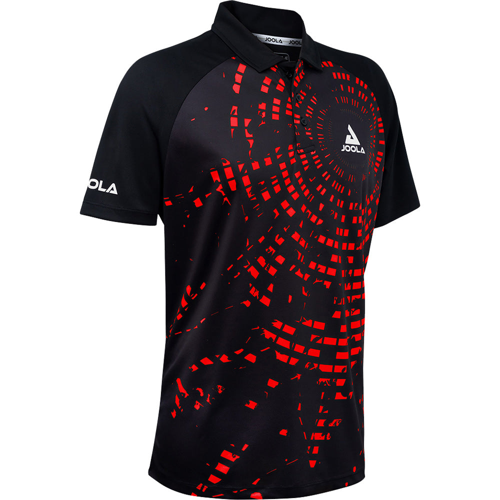 Joola Shirt Centrela Zwart/Rood