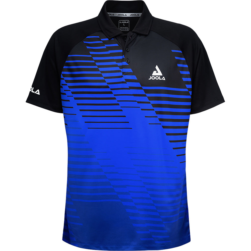 Joola Shirt Zephir Zwart/Blauw