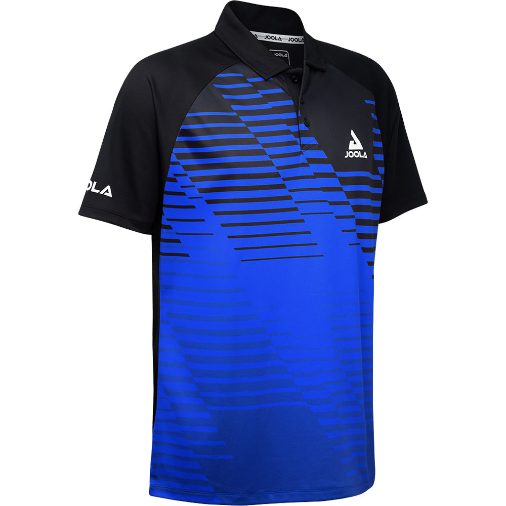 Joola Shirt Zephir Zwart/Blauw