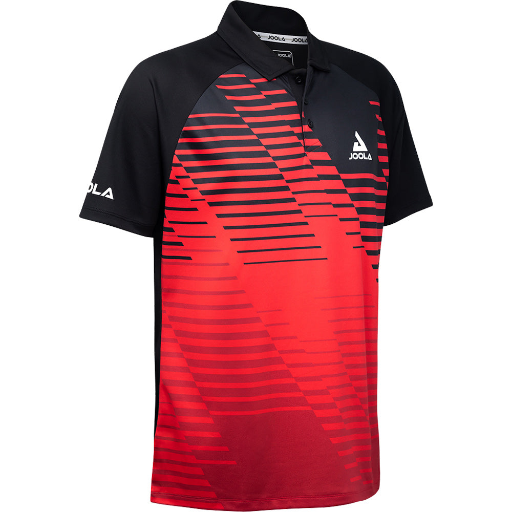Joola Shirt Zephir Zwart/Rood