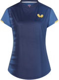 Butterfly Shirt Nagoya Blue Lady