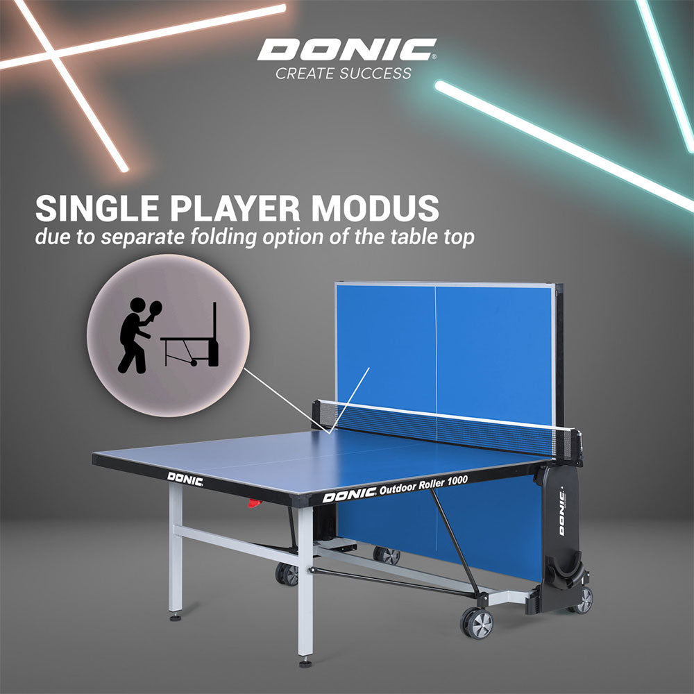 Donic Tafel Outdoor Roller 1000 Blauw