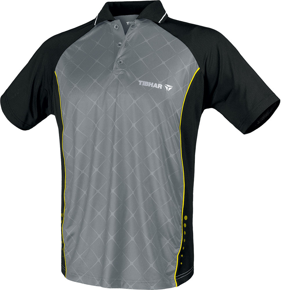 Tibhar Shirt Pulse Grijs/Zwart