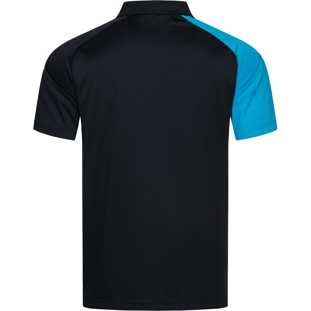 Donic Shirt Caliber Zwart/Cyan