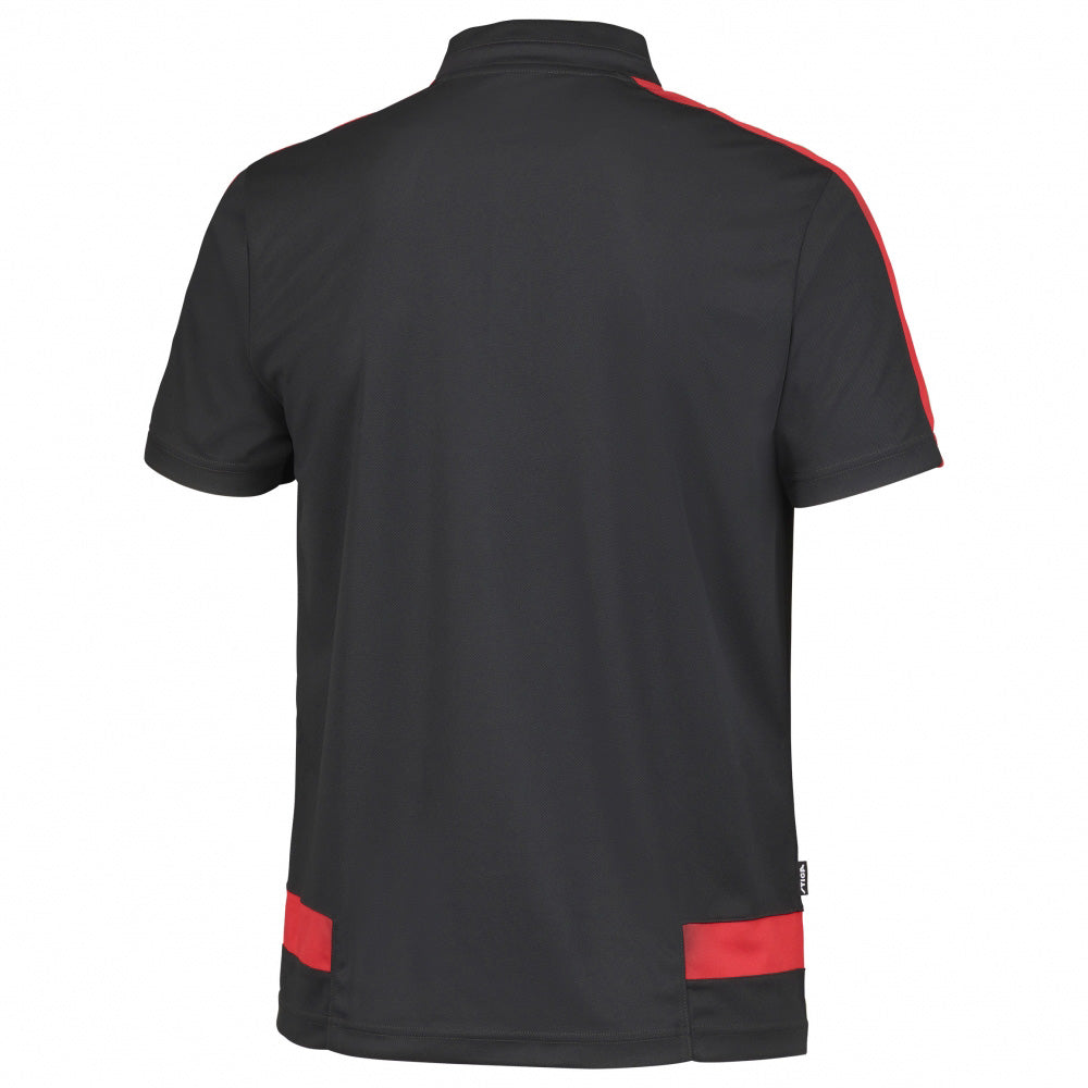 Stiga Polo Creative Zwart/Rood