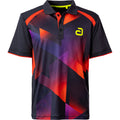 Andro Shirt Lanton Zwart/Rood
