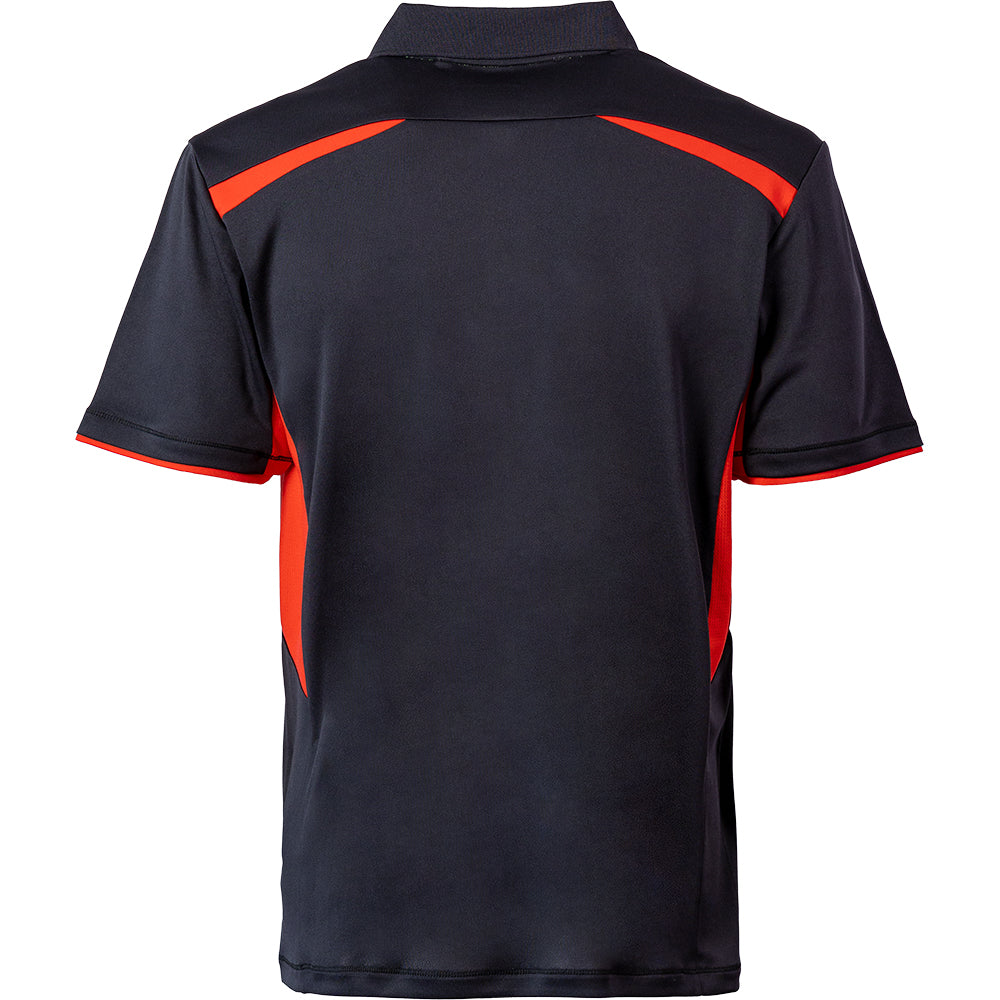 Andro Shirt Lanton Zwart/Rood