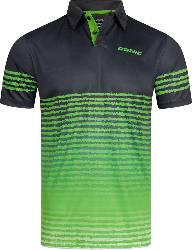 Donic Shirt Libra Zwart/Groen