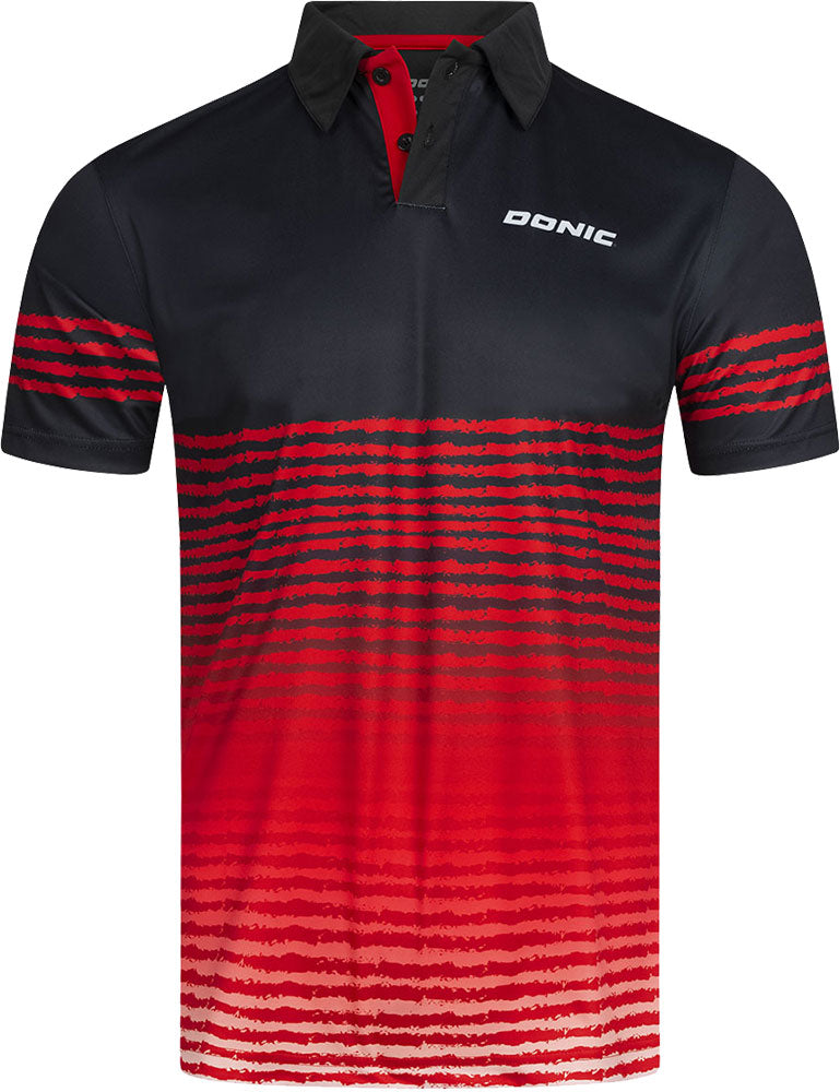 Donic Shirt Libra Zwart/Rood