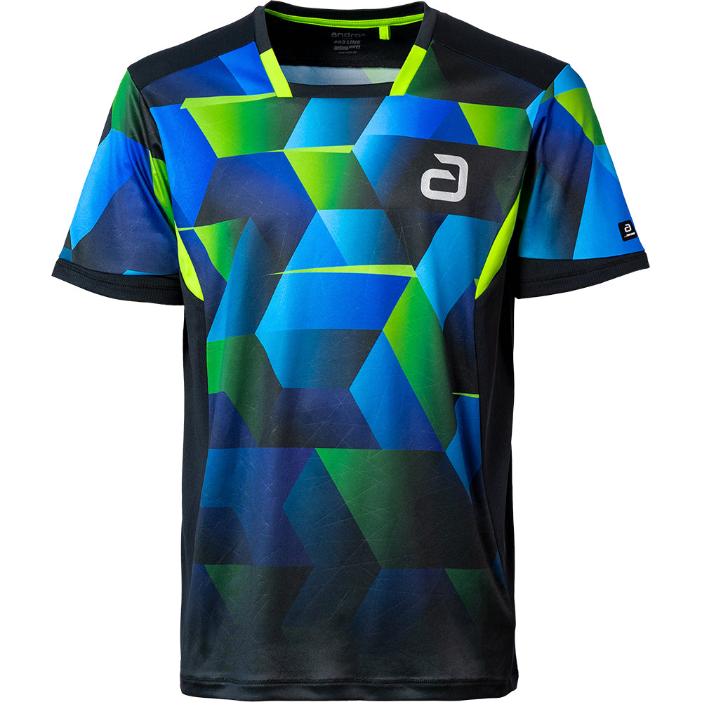 Andro Shirt Nagaja Blauw/Groen