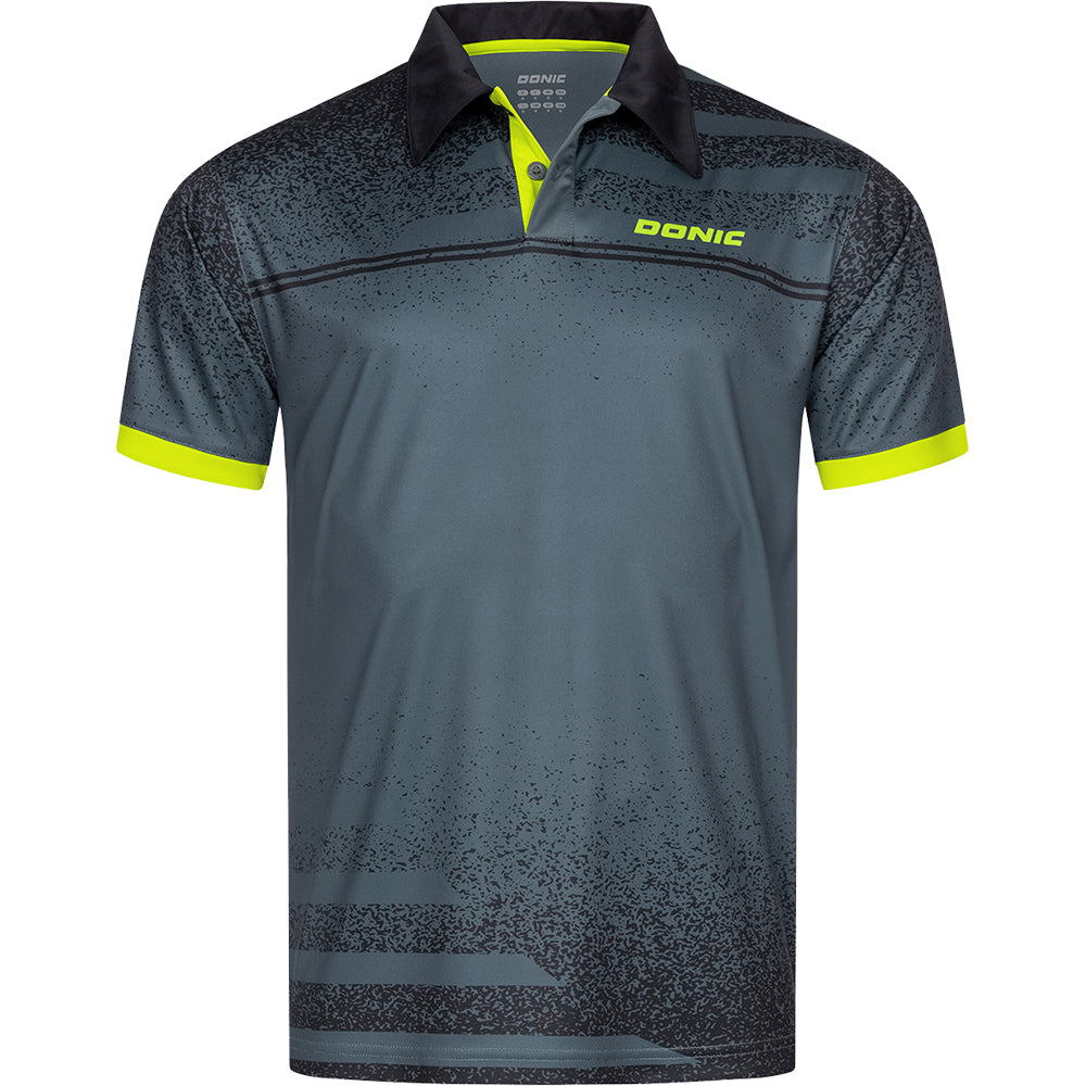 Donic Shirt Rafter Antraciet/Zwart