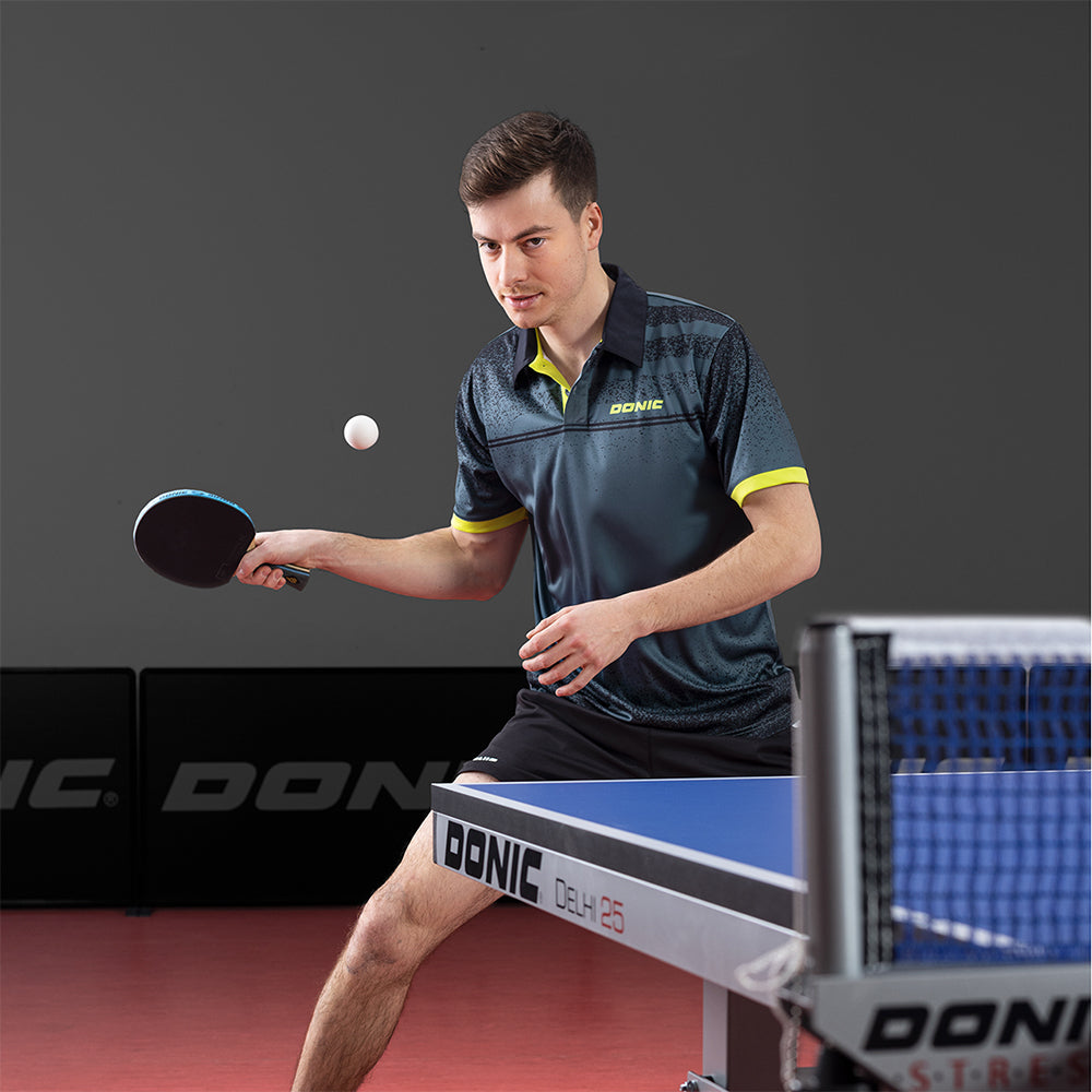 Donic Shirt Rafter Antraciet/Zwart