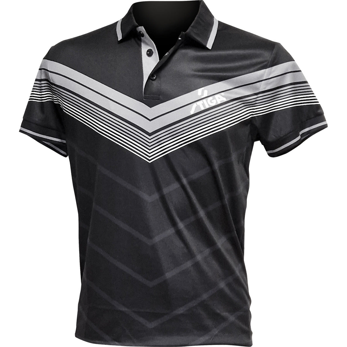 Stiga Shirt Saturne Zwart