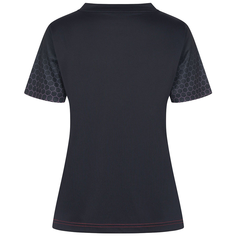Donic Shirt Spider Lady Zwart/Roze