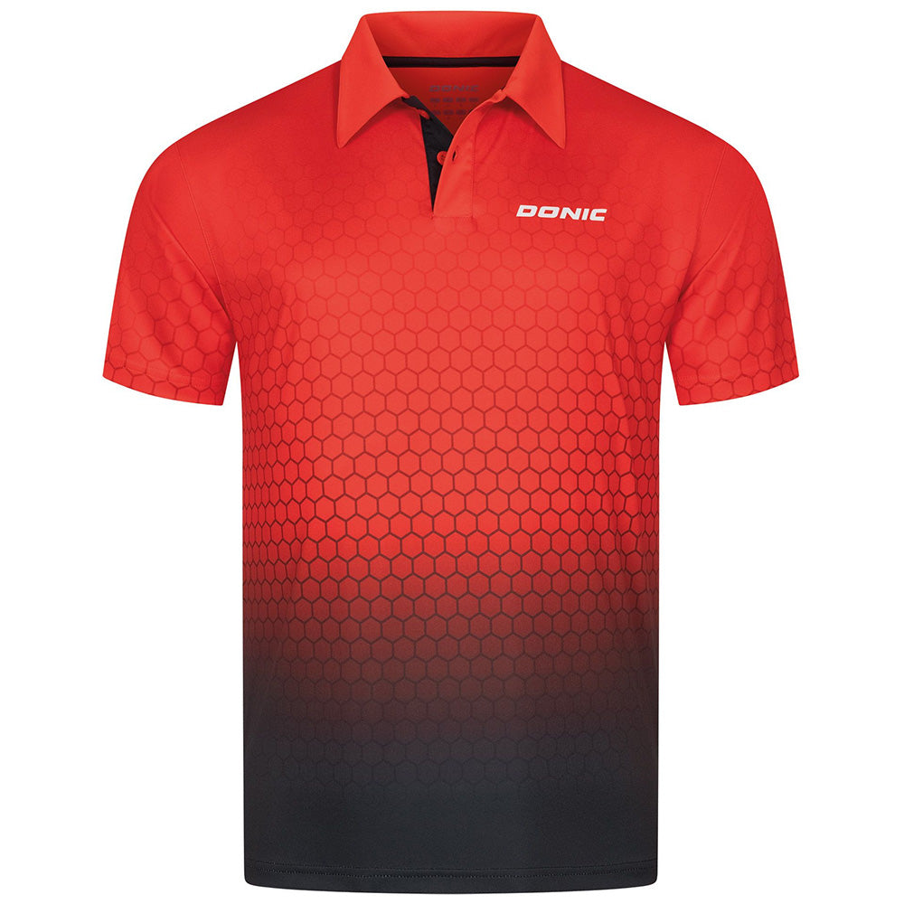 Donic Shirt Spider Rood/Zwart