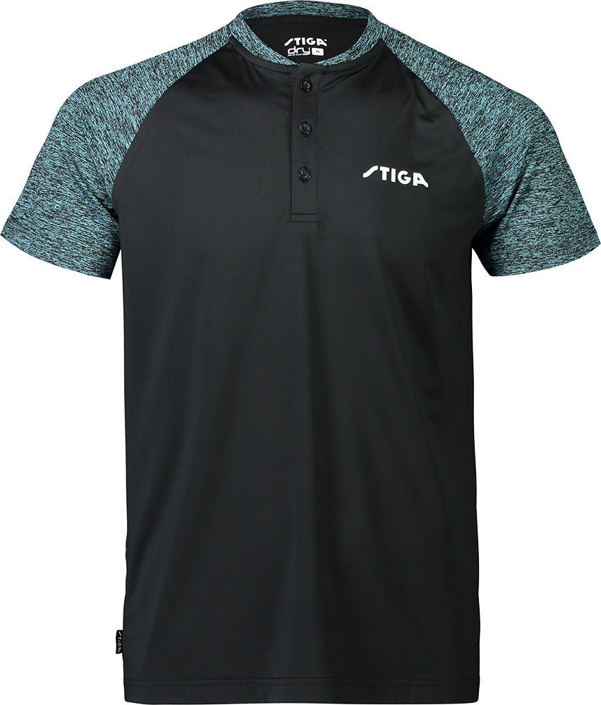 Stiga Shirt Team Zwart/Groen