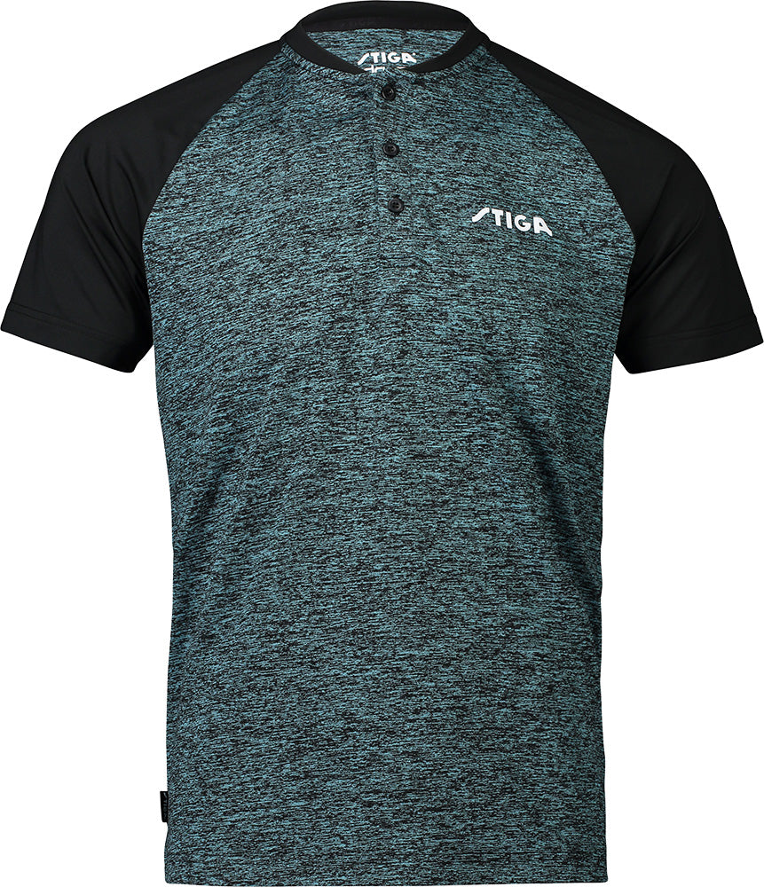 Stiga Shirt Team Groen/Zwart